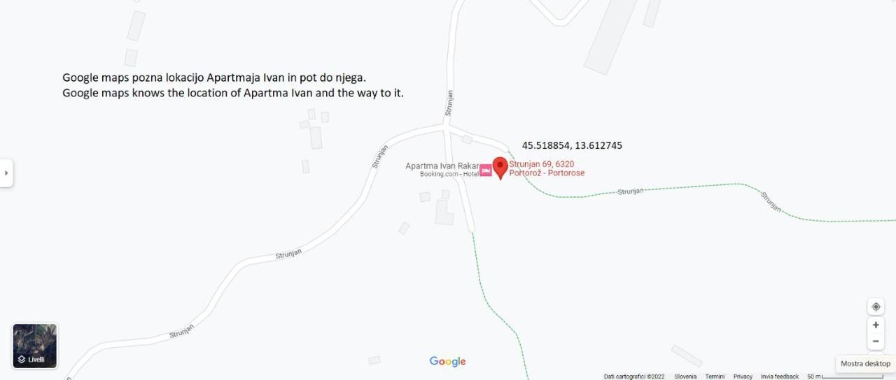 Apartma Ivan Portorož Exteriör bild